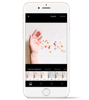 VSCO Cam la recomiendo sobre todo por sus filtros trendy.
